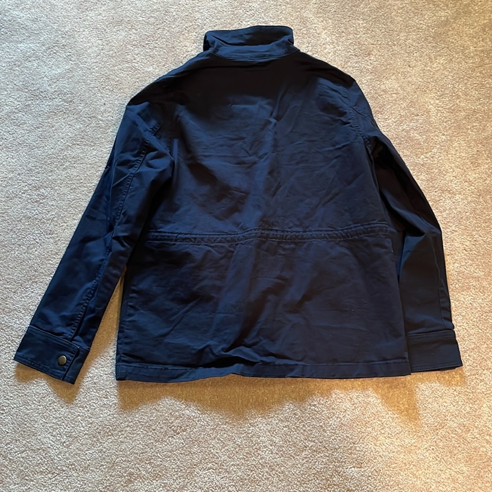 Medium Navy Blue Amazon Essentials Utility Coat - image 6